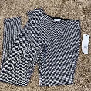Calvin Klein skinny slacks.